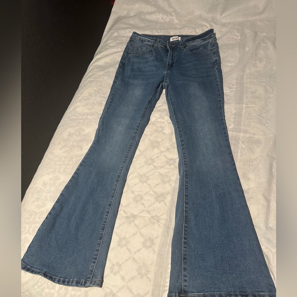 Blue Savvy Denim - Blue savvy Classic Blue Flare Jeans for Women